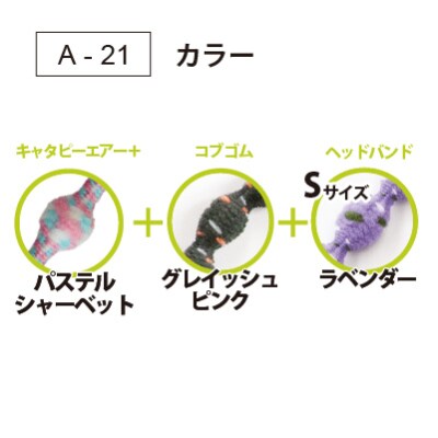 キャタピーシリーズ3点セット「A-21」