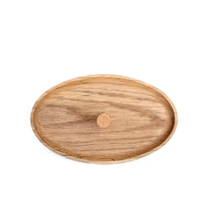 木製スパイストレイ(調味料トレイ)楕円　1個