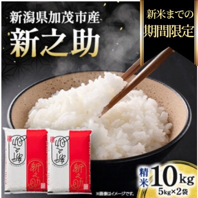 【期間限定・個数限定】令和7年産　新之助　精米10kg(5kg×2袋)　特別企画