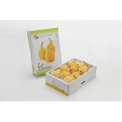 【家庭用】西洋梨 ル・レクチェ 4kg(9～12玉)《12月上旬～順次発送》新潟県加茂市 樋口農園