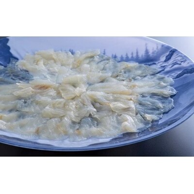 【梅乃屋】とらふぐ刺身・あらセット