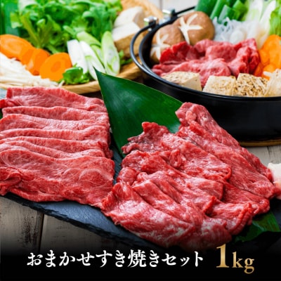 【スピード発送】 大人気! おおいた和牛 おまかせすき焼きセット500g×2 黒毛和牛 すき焼き