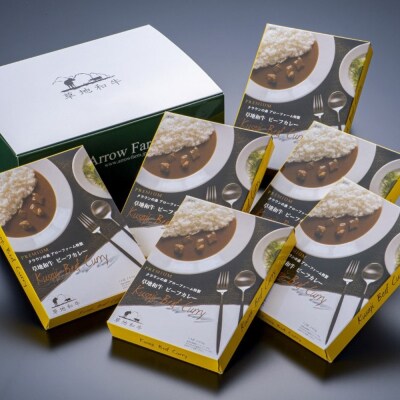 【草地和牛】レトルトビーフカレー(1人前200g)6個入