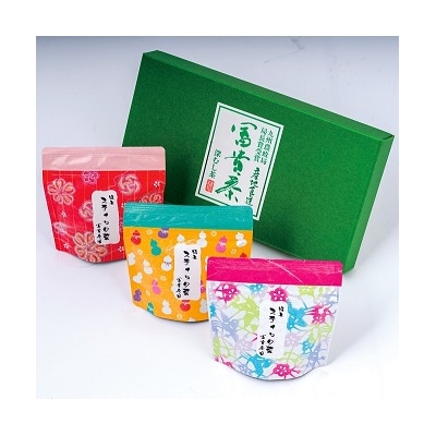 かわいいパッケージの粉末スティック茶(17本入×3袋)