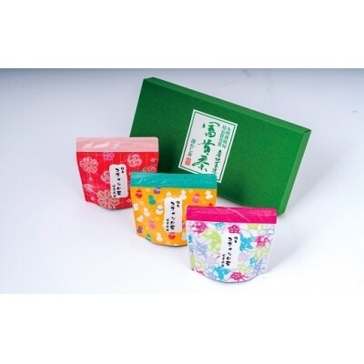 かわいいパッケージの粉末スティック茶(17本入×3袋)