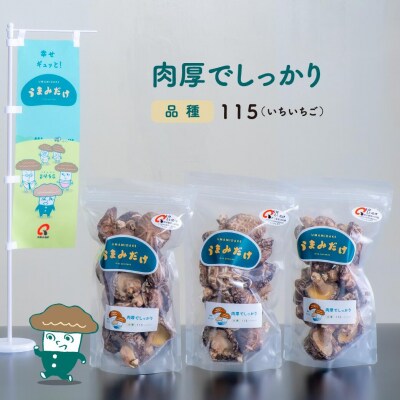 乾し椎茸セット360g【大分県新ブランドうまみだけ115、こつぶ椎茸】