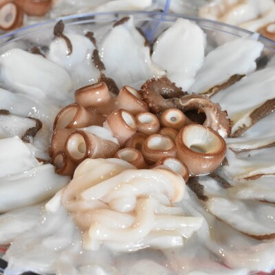 船上活締め!!生真ダコ刺身(150g×3P)