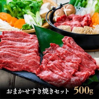【スピード発送】 黒毛和牛 すき焼き セット (500g)【A4ランク以上!!おおいた和牛】 九州産