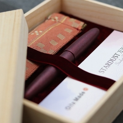 STARDUST 万年筆 紫鉱　極細