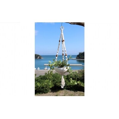 マクラメプラントハンガー(シングル)