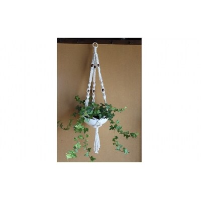 マクラメプラントハンガー(シングル)