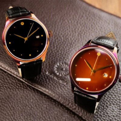 【ドリームウォッチ 漆】越前漆(文字盤:黒)・色替えケース