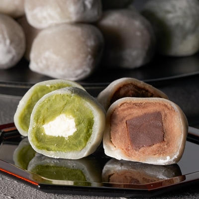 生チョコ大福、抹茶生クリーム大福詰合せ(12個入)| 大福 だいふく 生ちょこ チョコレート 抹茶