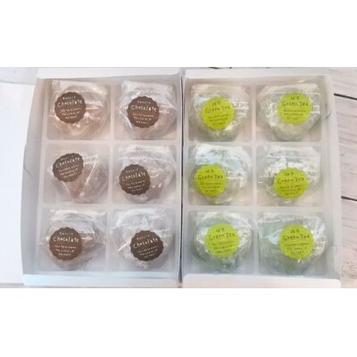 (12個入)生チョコ大福、抹茶生チョコ大福詰合せ