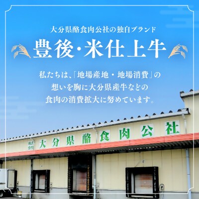 豊後・米仕上牛お楽しみコース(豊後高田市限定・毎月発送・計3回・定期便)