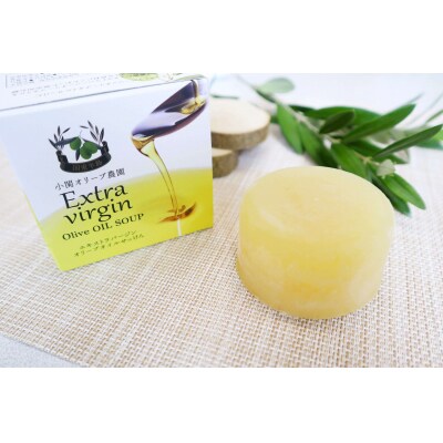 エキストラバージンオリーブオイルせっけん (100g)×1個 石鹸 石けん 日用品
