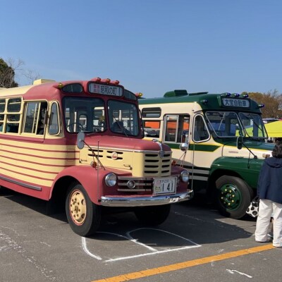 昭和の町レトロカー大集合オリジナルマグカップ&コースターセット