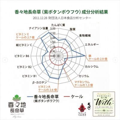 薬草クラフトジン With:鬼と長命の知恵 43度 500ml×6本