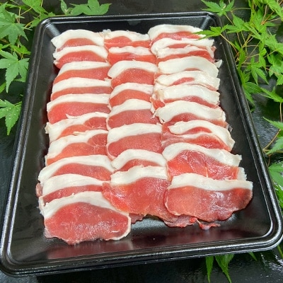 徳島県産【ぼたん鍋、しゃぶしゃぶ用】約600g