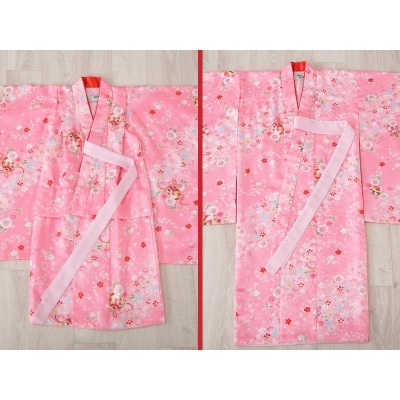 お直し加工　女児七五三晴れ着　肩上げ・腰上げ(3歳用)