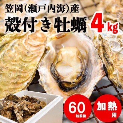 笠岡産殻付き牡蠣(2月発送分) | ふるさと納税のお礼品