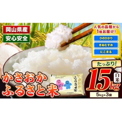 【令和7年12月発送】令和7年産 備中笠岡ふるさと米15kg【先行受付】