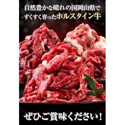 おつかれママ牛　ホルスタイン牛肉セットD　K-26a
