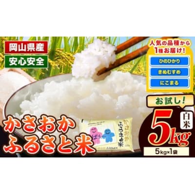 【令和7年11月発送】令和7年産 備中笠岡ふるさと米5kg【先行受付】