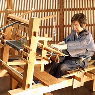 本場結城紬　100亀甲総柄1反予約券