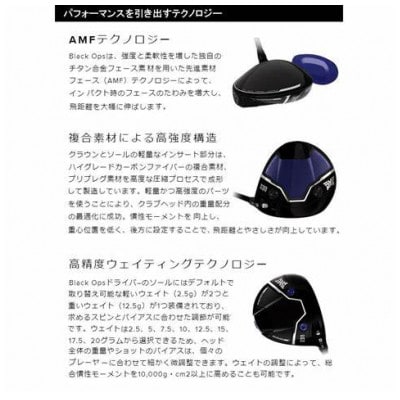 PXG BLACK OPS 0311 TOUR-1 ドライバー　45.5-S