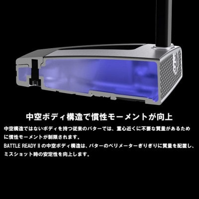 PXG BATTLE READY-II BLACK JACK パター