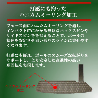 ゴルフクラブ　ブレードパター　無刻印　ブラック　34インチ