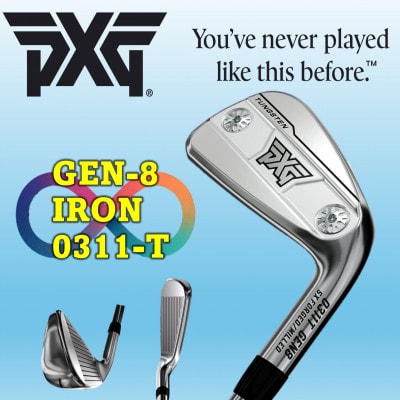 ゴルフクラブ　PXG 0311 GEN8-T アイアン#5-PW 6本セット-S(カーボン)