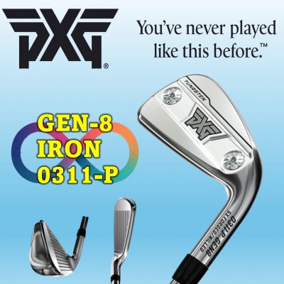 PXG 0311 GEN8-P アイアン#5～PW 6本セット-S(スチール)