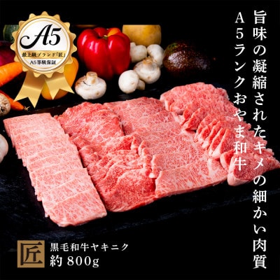 おやま和牛 A5 極 ヤキニク 約800g