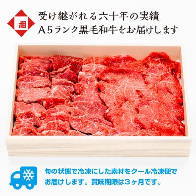 おやま和牛 A5 極 熟成肉ヤキニク 約600g