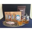 発芽ハトムギ茶10包&ハーブティーセット(レモングラス・ミント・アップルシナモン・くわ茶　各6包入)