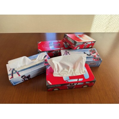 【認知度アップキャンペーン】開運戦士ブレイバーンBOXティッシュ&プリントトイレットロールセット