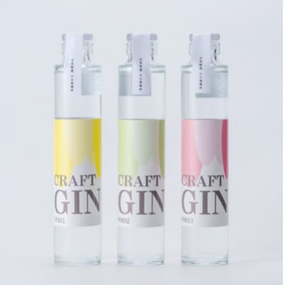 【栃木県小山市】日光街道小山蒸溜所クラフトジン200ml×3種セット
