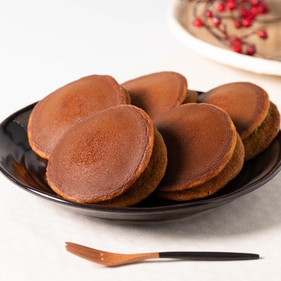 【5個入り】小山市の名店山本屋黒糖どら焼き　5種類