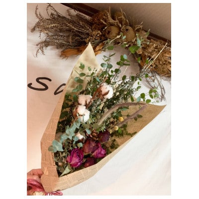 【Sサイズ】季節にあったお花をお届け!店長セレクトドライフラワー
