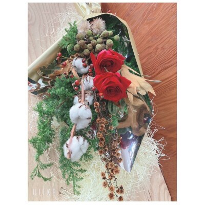 【Mサイズ】季節にあったお花をお届け!店長セレクトドライフラワー