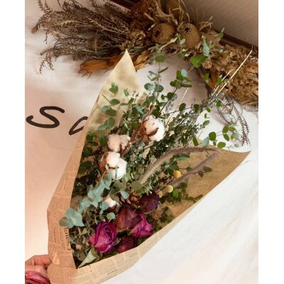 【Mサイズ】季節にあったお花をお届け!店長セレクトドライフラワー
