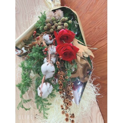 【Lサイズ】季節にあったお花をお届け!店長セレクトドライフラワー