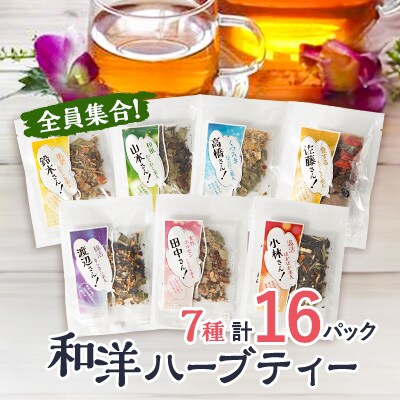 【16パック入り】全員集合!本格ブレンドハーブティーおとっぺ茶