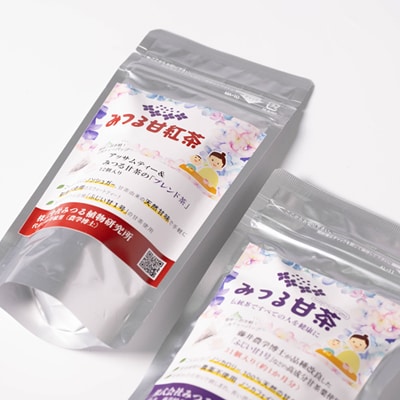 みつる甘茶31P・みつる甘紅茶 12P　藤井博士が開発した驚きの自然の甘さ