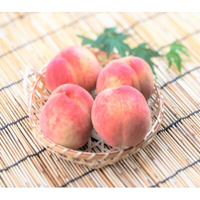【7月中旬～8月中旬頃発送】栃木県産 桃 6～7玉入り