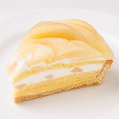 【いちごの里】桃のタルト 5号サイズ(冷凍ケーキ)