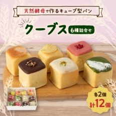 【栃木県小山市人気パン】北海道産小麦と天然酵母で作るクーブス12個セット | ふるさと納税のお礼品