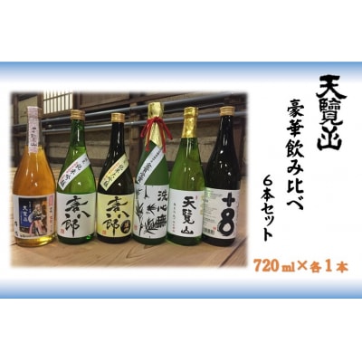 【日本酒】天覧山 豪華飲み比べ6本セット[52210360]